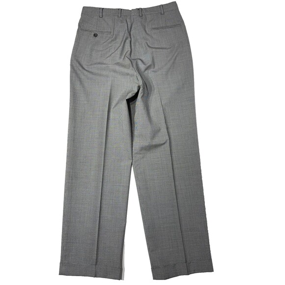 VTG 90s Brooks Brothers 3-Button Suit USA Gray Micro Houndstooth Wool Men’s 41L - Picture 15 of 16